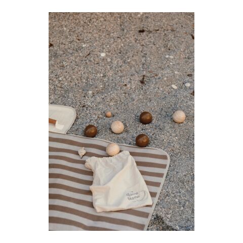 VINGA Boccia Spiel braun | ohne Werbeanbringung | Nicht verfügbar | Nicht verfügbar