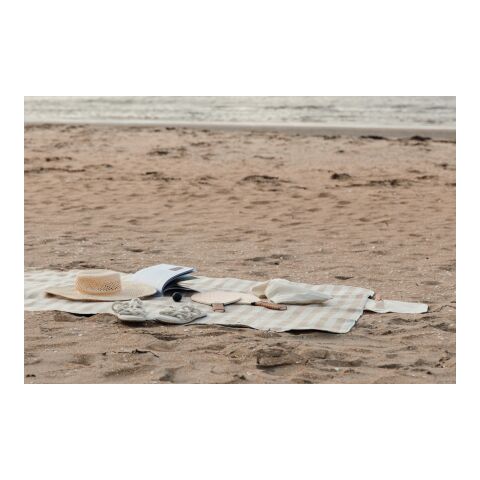 VINGA Alba große GRS rPET Picknickdecke braun | ohne Werbeanbringung | Nicht verfügbar | Nicht verfügbar | Nicht verfügbar