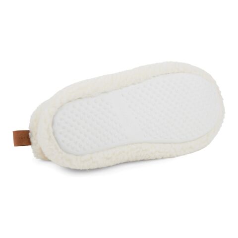 VINGA Santos kuschelige Hausschuhe aus RCS recyceltem PET grau | L/XL | ohne Werbeanbringung