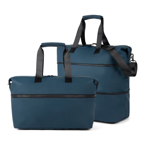 VINGA Baltimore RCS – erweiterbare Wochenendtasche marineblau