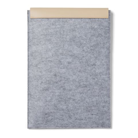 VINGA Albon 14" Laptop-Seeve aus GRS recyceltem Filz grau | ohne Werbeanbringung | Nicht verfügbar | Nicht verfügbar