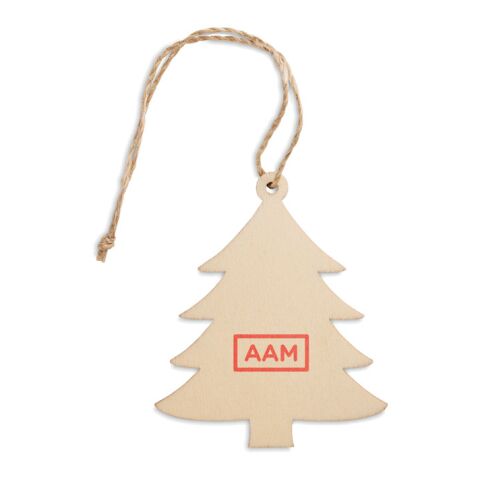 Weihnachtsschmuck Tanne aus MDF holzfarben | ohne Werbeanbringung | Nicht verfügbar | Nicht verfügbar