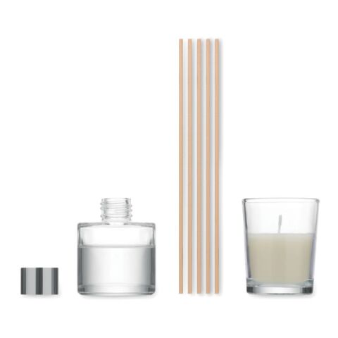 Raumduft &amp; Kerzen Set beige