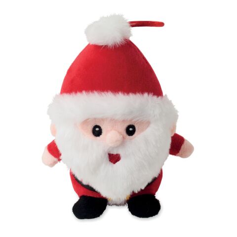 Plüsch-Weihnachtsmann rot