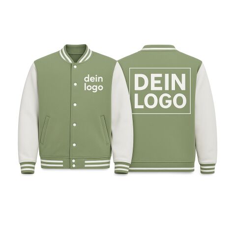 College Jacket in Sonderfarbe PMS Wunschfarbe | XL | ohne Werbeanbringung | ohne Werbeanbringung | ohne Werbeanbringung | Wie Hauptfarbe