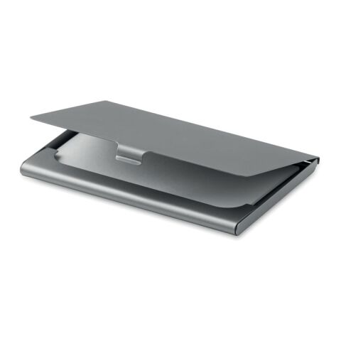 Visitenkartenetui aus Metall mattsilber | ohne Werbeanbringung | Nicht verfügbar | Nicht verfügbar | Nicht verfügbar