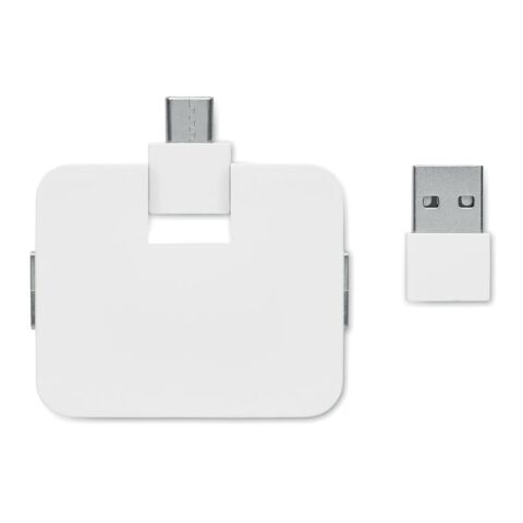 4 Port USB Hub weiß | ohne Werbeanbringung | Nicht verfügbar | Nicht verfügbar | Nicht verfügbar