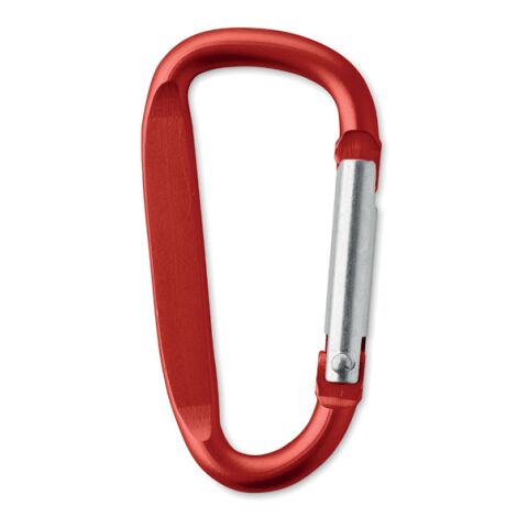 Karabinerhaken Aluminium rot