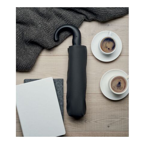 23&quot; faltbarer Regenschirm schwarz | ohne Werbeanbringung | Nicht verfügbar | Nicht verfügbar | Nicht verfügbar