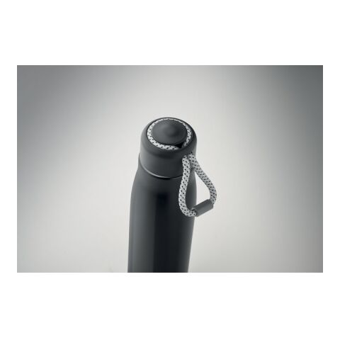 Doppelwandige Flasche 500 ml schwarz | ohne Werbeanbringung | Nicht verfügbar | Nicht verfügbar | Nicht verfügbar