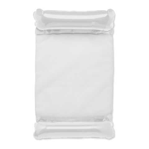 Aufblasbare Wasserhängematte weiß | ohne Werbeanbringung | Nicht verfügbar | Nicht verfügbar