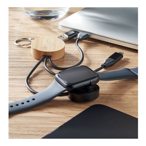 Schlüsselring 4in1 Kabel 60W schwarz | ohne Werbeanbringung | Nicht verfügbar | Nicht verfügbar | Nicht verfügbar