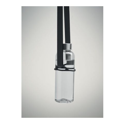 Lanyard mit Getränkehalter schwarz | ohne Werbeanbringung | Nicht verfügbar | Nicht verfügbar | Nicht verfügbar