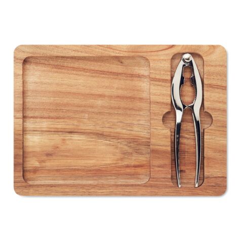 Nussknacker-Set holzfarben
