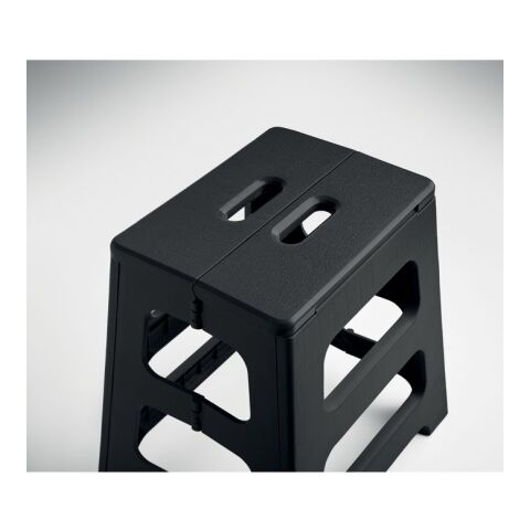 Tragbarer, klappbarer Hocker schwarz | ohne Werbeanbringung | Nicht verfügbar | Nicht verfügbar | Nicht verfügbar