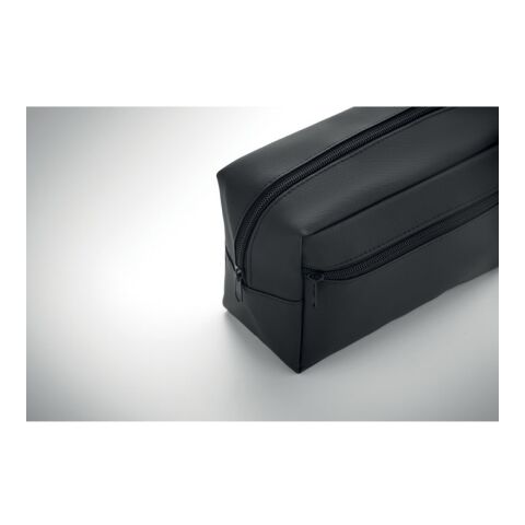 Kulturbeutel 600D RPET schwarz | ohne Werbeanbringung | Nicht verfügbar | Nicht verfügbar | Nicht verfügbar