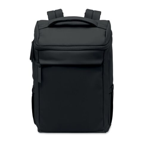 15" PU Laptop-Rucksack schwarz