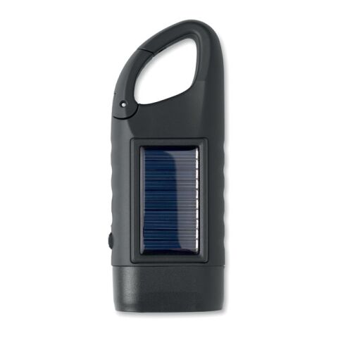Solar-Dynamo-Taschenlampe schwarz