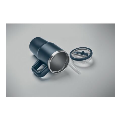 Doppelwandiger Trinkbecher 500ml marineblau