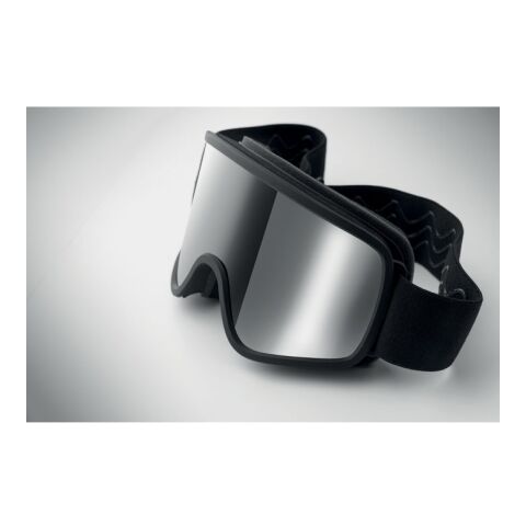 Skibrille UV400 transparent grau