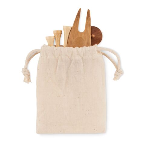 Golfzubehör im Etui beige | ohne Werbeanbringung | Nicht verfügbar | Nicht verfügbar | Nicht verfügbar