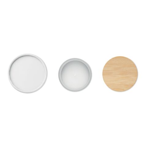 Kerze im Glas 200 g weiß | ohne Werbeanbringung | Nicht verfügbar | Nicht verfügbar