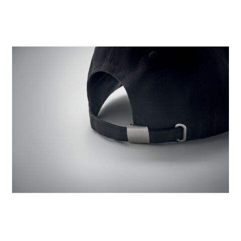 Baseball Kappe 5 Panels aus Baumwolle schwarz | ohne Werbeanbringung | Nicht verfügbar | Nicht verfügbar | Nicht verfügbar