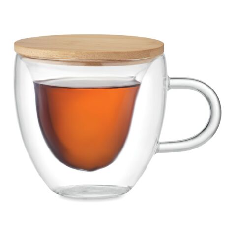 Doppelwandiges Borosilikatglas transparent | ohne Werbeanbringung | Nicht verfügbar | Nicht verfügbar | Nicht verfügbar