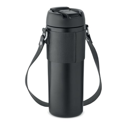 Doppelwandiger Becher 700 ml schwarz | ohne Werbeanbringung | Nicht verfügbar | Nicht verfügbar | Nicht verfügbar