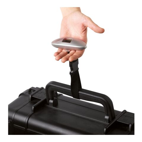 Handgepäckwaage mattsilber | ohne Werbeanbringung | Nicht verfügbar | Nicht verfügbar