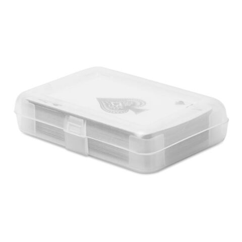 Spielkarten in Kunststoffbox blau | ohne Werbeanbringung | Nicht verfügbar | Nicht verfügbar | Nicht verfügbar