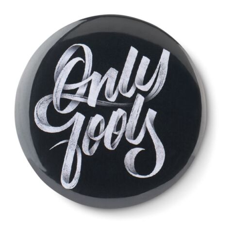 Badge mit Spiegel mattsilber | ohne Werbeanbringung | Nicht verfügbar | Nicht verfügbar