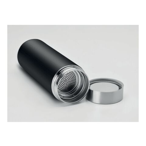 Doppelwandige Trinkflasche schwarz | ohne Werbeanbringung | Nicht verfügbar | Nicht verfügbar | Nicht verfügbar