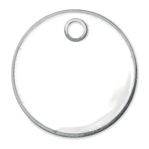 Schlüsselring mit Chip EUR weiß | ohne Werbeanbringung | Nicht verfügbar | Nicht verfügbar