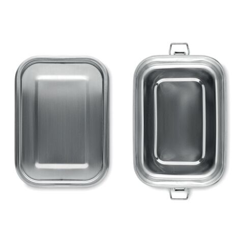 Lunchbox &#039;Chan&#039; aus Edelstahl 750ml mattsilber | ohne Werbeanbringung | Nicht verfügbar | Nicht verfügbar | Nicht verfügbar