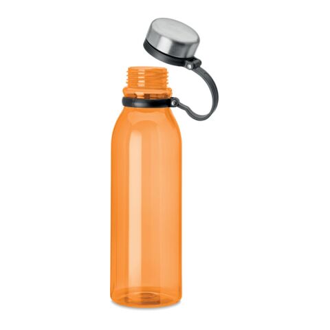 RPET Trinkflasche 780 ml transparent orange | ohne Werbeanbringung | Nicht verfügbar | Nicht verfügbar