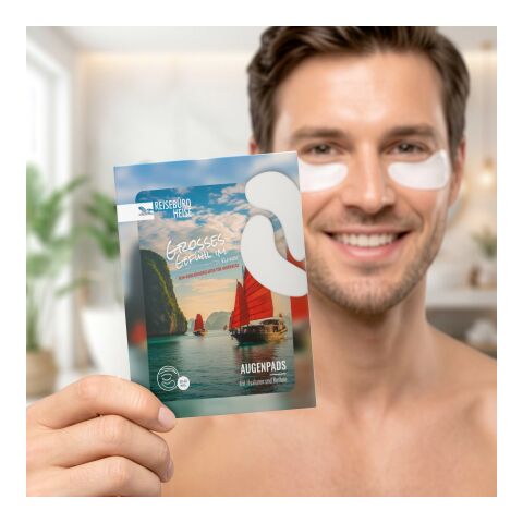 Augenpads "Hyaluron-Koffein" ohne Werbeanbringung