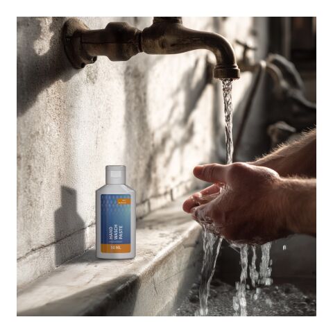 50 ml Flasche - Handwaschpaste Weiß | ohne Werbeanbringung