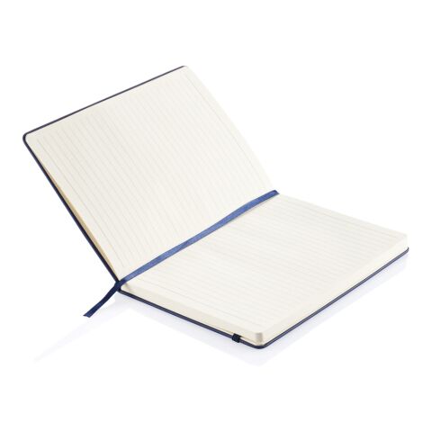Deluxe Hardcover PU A5 Notizbuch navy blau | ohne Werbeanbringung | Nicht verfügbar | Nicht verfügbar