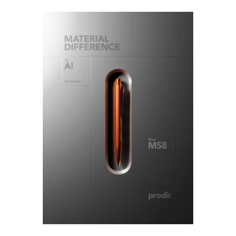 Prodir MS8 PSS Push Kugelschreiber beige | Blau | ohne Werbeanbringung | ohne Werbeanbringung