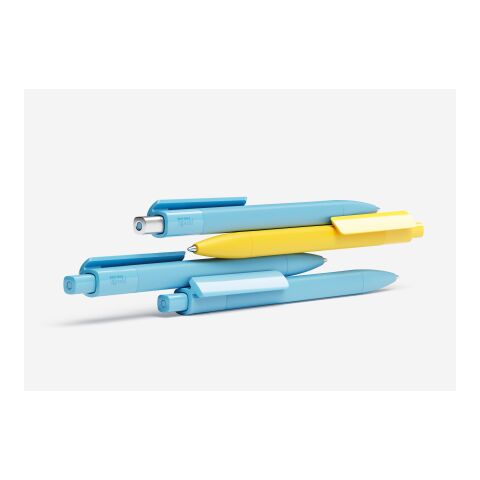 Prodir DS4 Druckkugelschreiber matt weiß | Blau | ohne Werbeanbringung | ohne Werbeanbringung