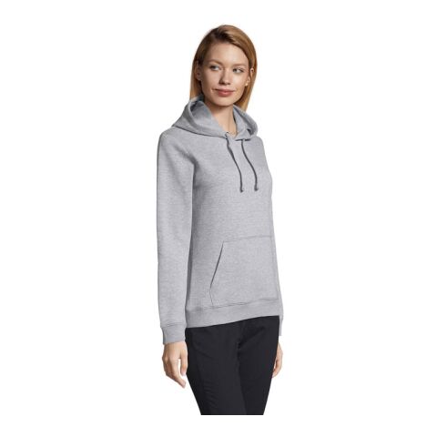 SPENCER Damen Sweater 280g grau melange 2 | L | ohne Werbeanbringung | Nicht verfügbar | Nicht verfügbar | Nicht verfügbar