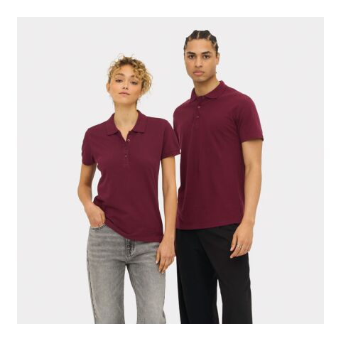 PASSION DAMEN POLO 170g burgunder | L