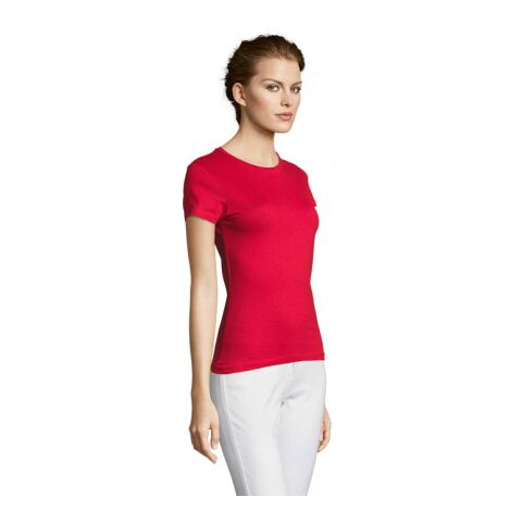 MISS DAMENT-SHIRT 150g rot | XL
