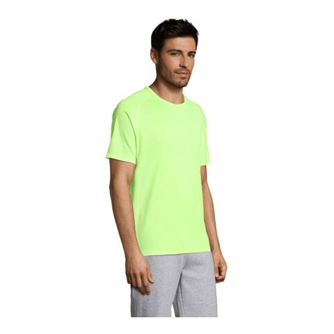 SPORTY MEN T-Shirt neon gelb | L | ohne Werbeanbringung | Nicht verfügbar | Nicht verfügbar | Nicht verfügbar