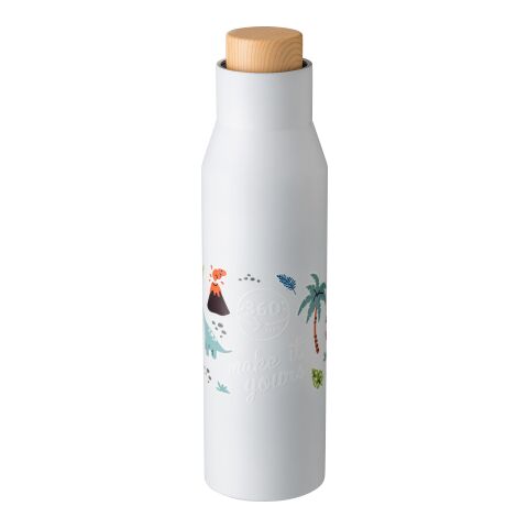 Doppelwandige Flasche aus Edelstahl Christian Grau | ohne Werbeanbringung | Nicht verfügbar | Nicht verfügbar