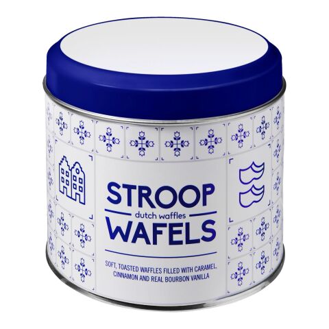 Metalldose für Stroopwafel 'Amsterdam' Silber | ohne Werbeanbringung | Nicht verfügbar | Nicht verfügbar