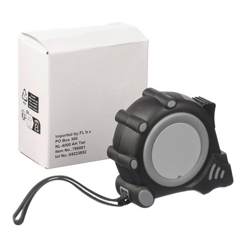 Maßband &#039;Liner&#039; aus Kunststoff Schwarz | ohne Werbeanbringung | Nicht verfügbar | Nicht verfügbar