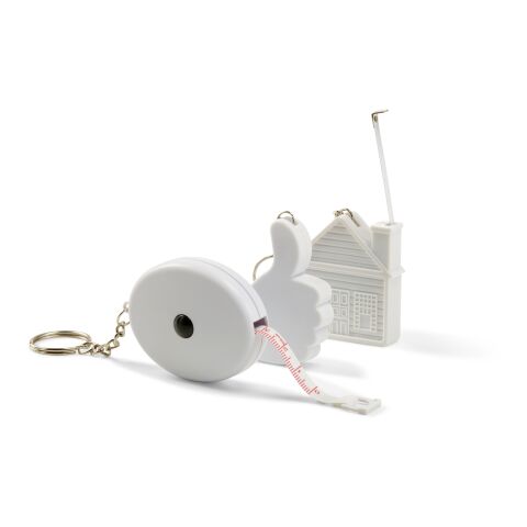 Maßband &#039;Pocket&#039; aus Kunststoff Weiß | ohne Werbeanbringung | Nicht verfügbar | Nicht verfügbar