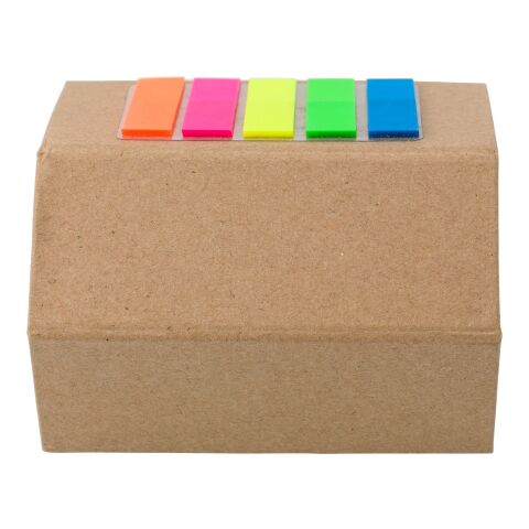 Haftnotizen &#039;Village&#039; aus Karton Braun | ohne Werbeanbringung | Nicht verfügbar | Nicht verfügbar